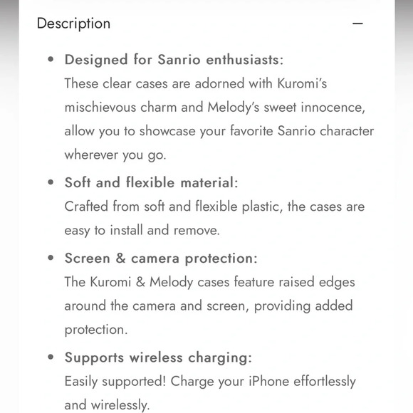 iPhone 14 Pro Max my melody and kuromi phone case set - Picture 9 of 10